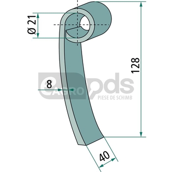 Cutit tocatoare - GRANIT [18063-IND-112]