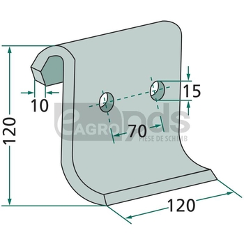 Cutit tocatoare - GRANIT [18063-IND-66-1]