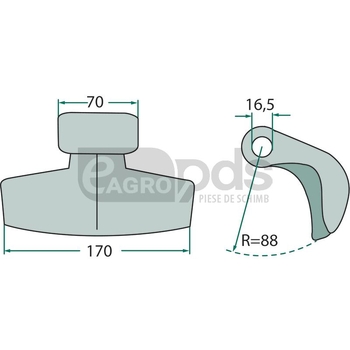Ciocan batator - GRANIT [18063-M-1]