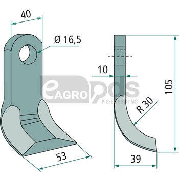 Cutit - GRANIT [18063-PAL-17]