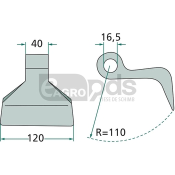 Ciocan batator - GRANIT [18063-RM-25]