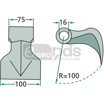 Ciocan batator - GRANIT [18063-RM-36]