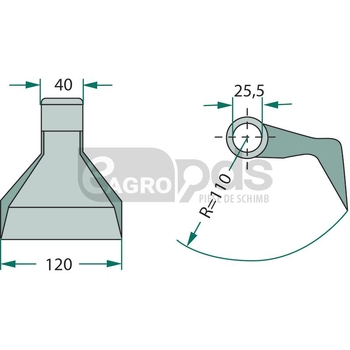Ciocan batatoare - GRANIT [18063-RM-4-25]