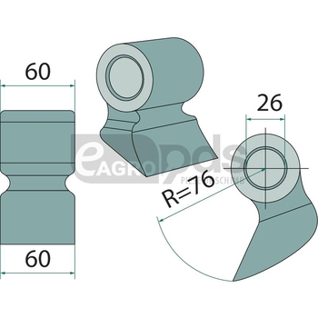 Ciocan - GRANIT [18063-RM-5004]