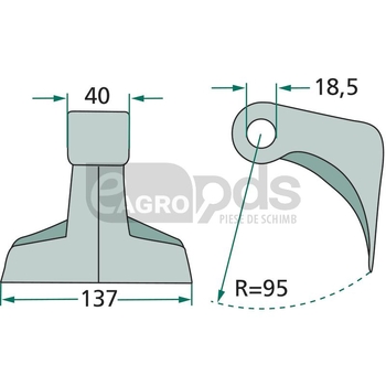Ciocan batator - GRANIT [18063-RM-6-18]