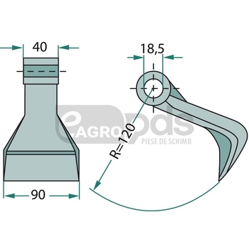 Ciocan batator - GRANIT [18063-RM-67]