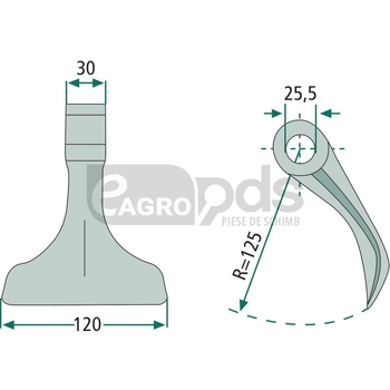 Ciocan batator - GRANIT [18063-RM-70]
