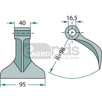 Ciocan batator - GRANIT [18063-RM-77]
