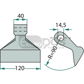 Ciocan batator - GRANIT [18063-RM-8-14]