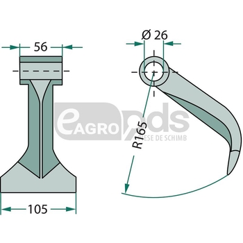 Ciocan batator - GRANIT [18063-RM-91]