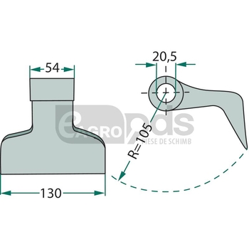 Ciocan batator - GRANIT [18063-RM-92]
