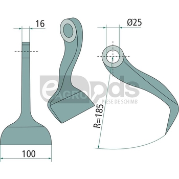 Ciocan batator - GRANIT [18063-RM-930]