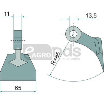 Ciocan batator - GRANIT [18063-RM-931]