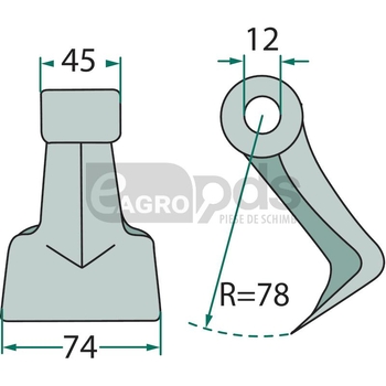 Ciocan batator - GRANIT [18063-RM-97]
