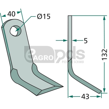 Cutit - GRANIT [18063-ROU-54]