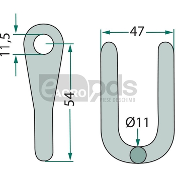 Chei de tachelaj - GRANIT [18063-ROU-72]