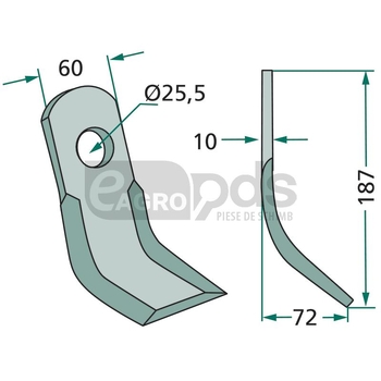 Cutit - GRANIT [18063-TOR-16]