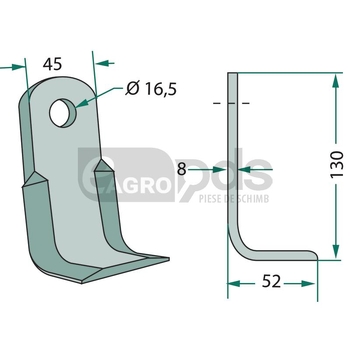 Cutit unghiular - GRANIT [18063-TRR-01]