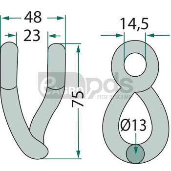 Chei de tachelaj - GRANIT [18063-TUR-72]