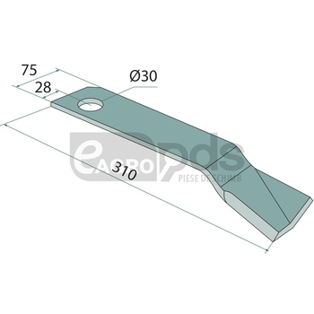 Cutit cutit drept - GRANIT [18063-VOT-01R]
