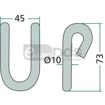 Cercel de arc - GRANIT [18063-VOT-71]