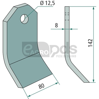 Cutit tocator - GRANIT [18063-ZZZ-10]