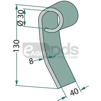 Cutit tocator - GRANIT [18063-ZZZ-15]