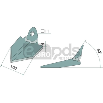 Brazdar tocator - GRANIT [1806700018]