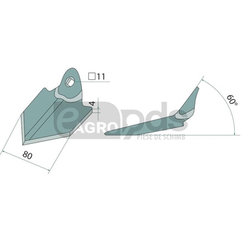 Brazdar tocator - GRANIT [1806700019]