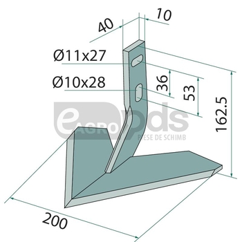 Brazdar tocator - GRANIT [180681314]