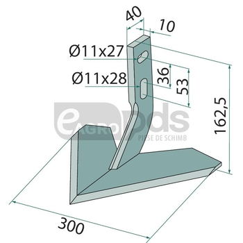 Brazdar tocator - GRANIT [180681316]