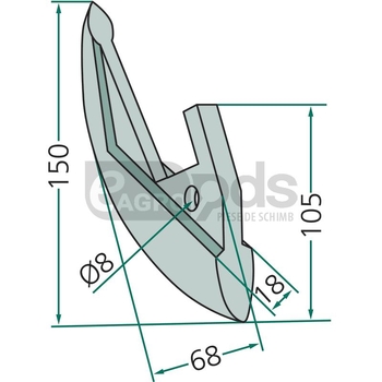 Ceramica brazdar de semanatoare in ran - GRANIT [18099.82220]