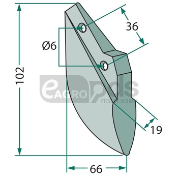 Brazdar de semanatoare in randuri - GRANIT [18099.HA-02]