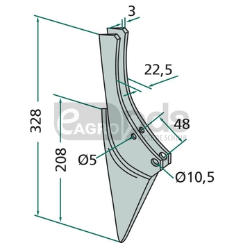 Brazdar de semanatoare in randuri - GRANIT [18099.KL-06]