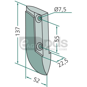 Brazdar de semanatoare in randuri - GRANIT [18099.LE-01]