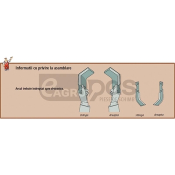 Cutit arcuit - GRANIT [180BER-15L]