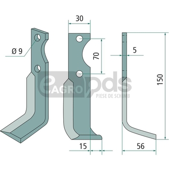 Cutit freza - GRANIT [180FOR-01R]