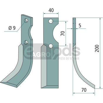 Cutit freza - GRANIT [180FOR-02L]