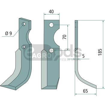 Cutit freza - GRANIT [180FOR-03R]