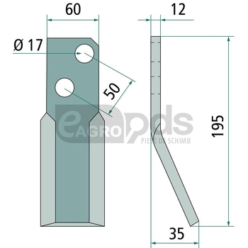 Cutit freza - GRANIT [180FRG-03]