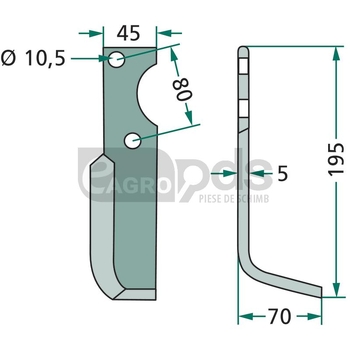 Cutit - GRANIT [180GOL-30R]
