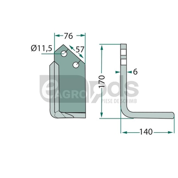 Cutit - GRANIT [180HOW-02L]