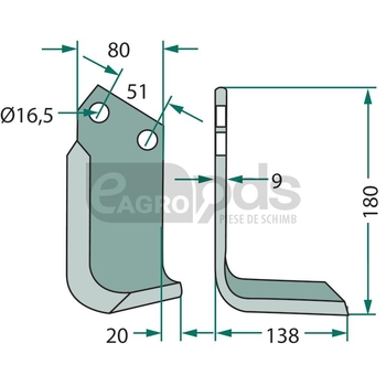 Cutit - GRANIT [180HOW-09R]