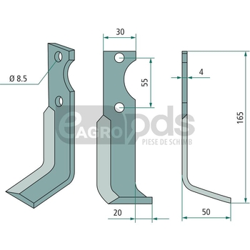 Cutit freza - GRANIT [180MAB-03L]