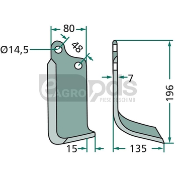 Cutit arcuit - GRANIT [180MAS-37R]