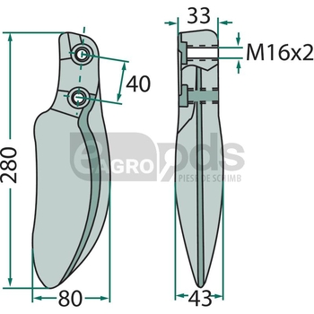 Dinte - GRANIT [180RH106/B]