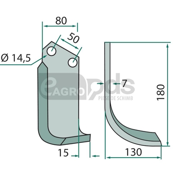 Cutit arcuit - GRANIT [180SIM-07L]
