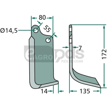 Cutit arcuit - GRANIT [180SIM-11R]