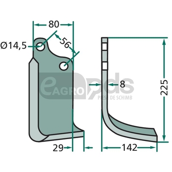 Cutit arcuit - GRANIT [180SIM-18R]