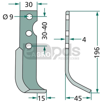 Cutit arcuit - GRANIT [180SOL-02L]